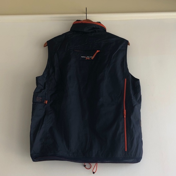 TRIPLE FIVE SOUL Nylon Vest NEW - Picture 3 of 13